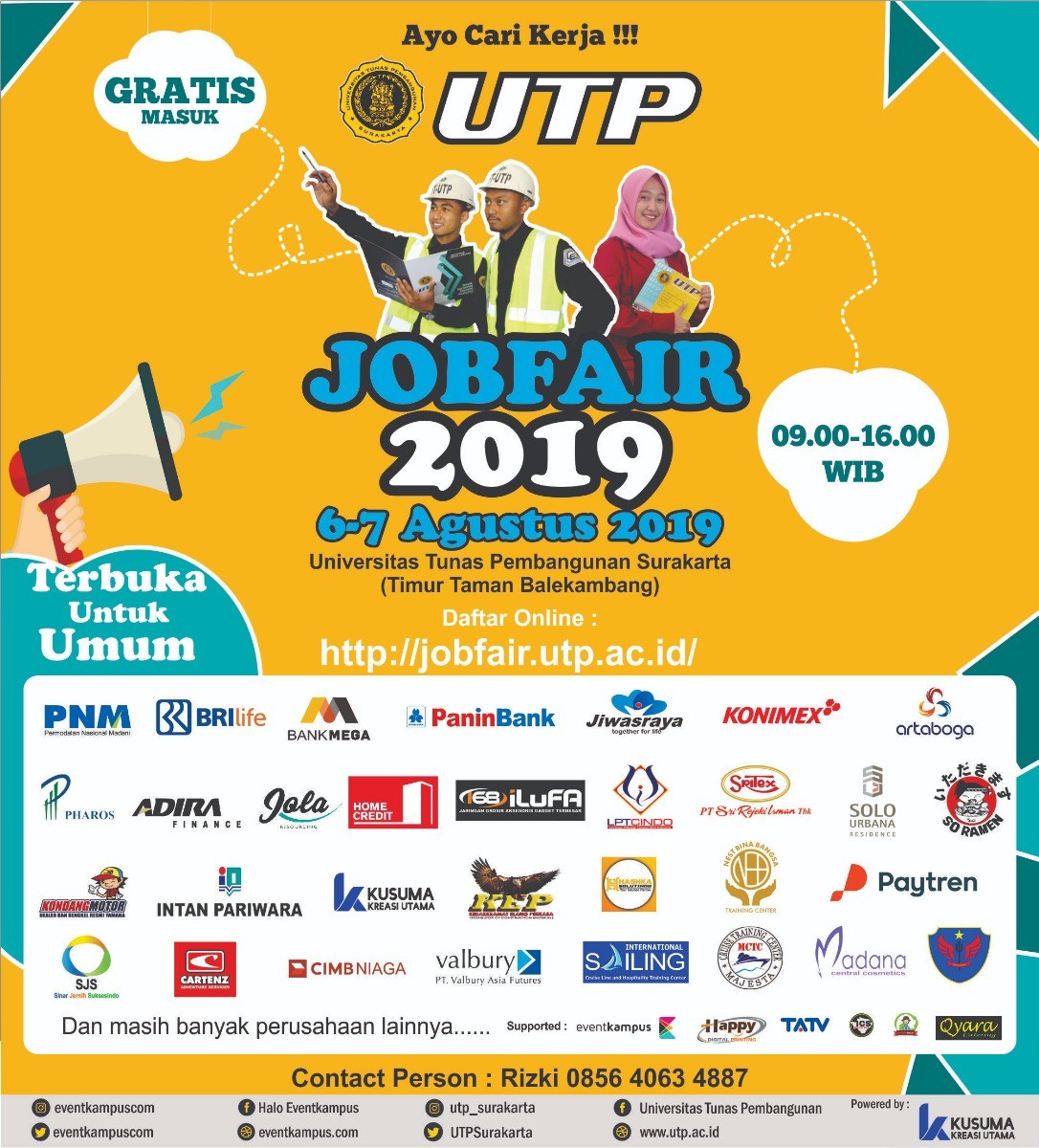 Poster UTP JOB FAIR 2019