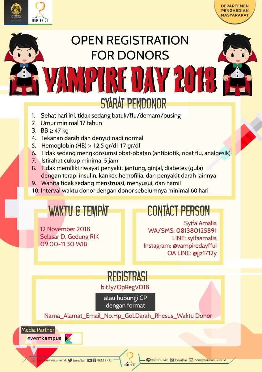 Poster Vampire Day