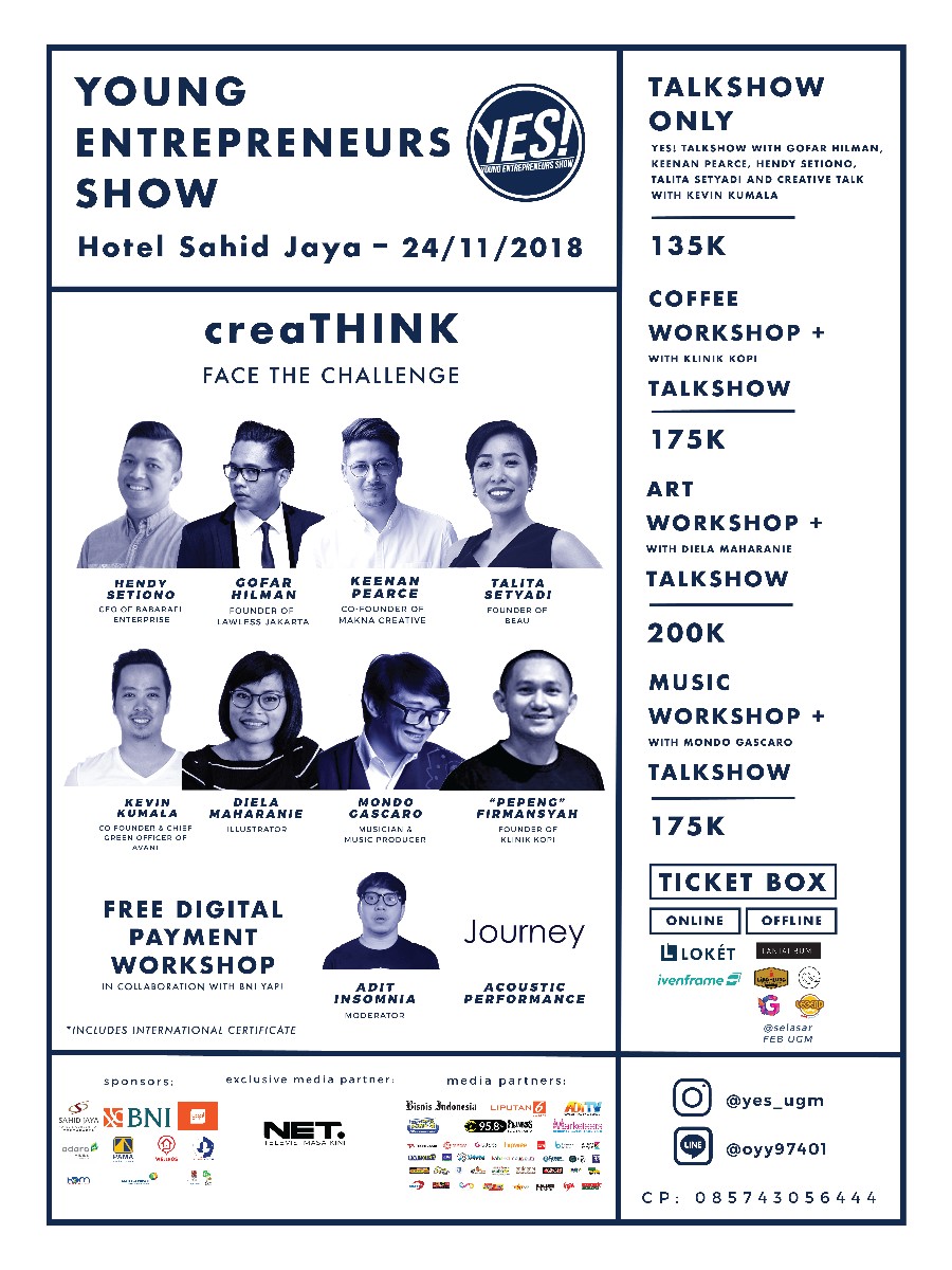 Poster Young Entrepreneurs Show! 2018