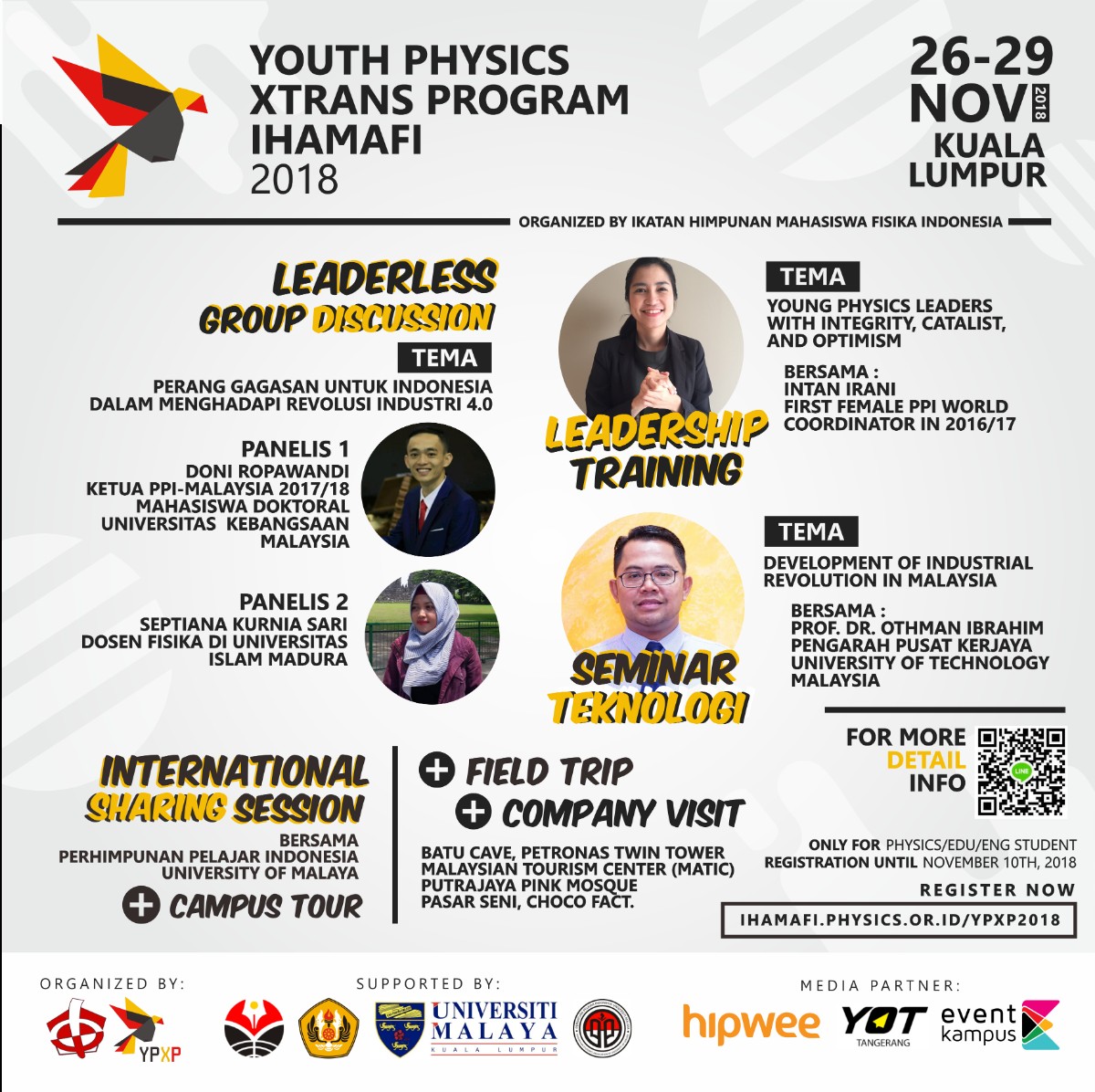 Poster Youth Physics Xtrans Program