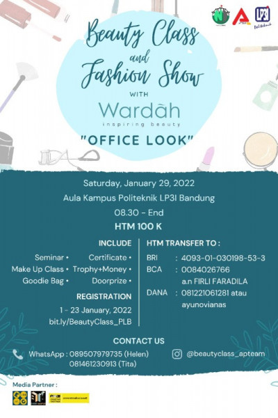 Beauty Class and Fashion Show with Wardah