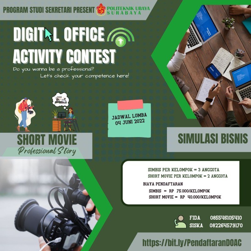 Digital Office Activity Contest Event