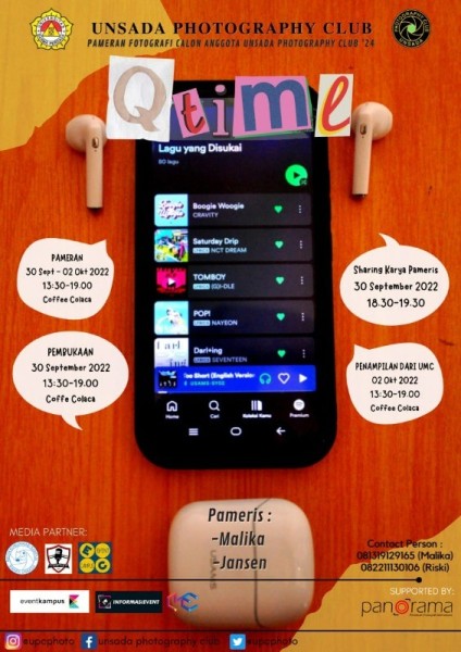 Pameran Foto Calon Anggota Unsada Photography Club (UPC) Angkatan 24