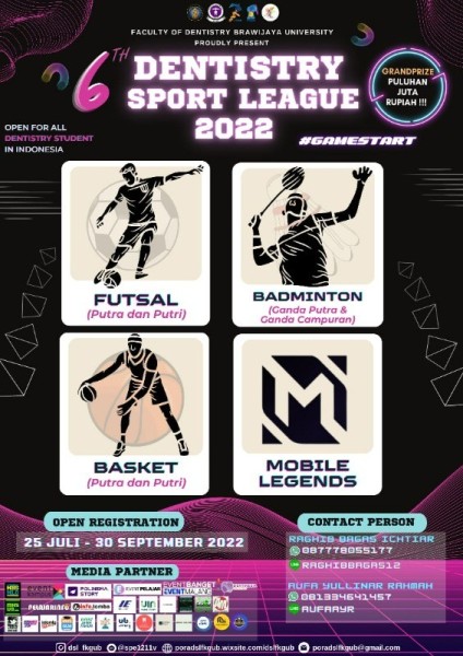 6th DENTISTRY SPORT LEAGUE (DSL) FKG UB 2022