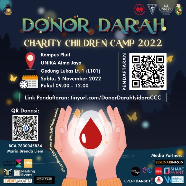 Donor Darah Charity Children Camp 2022