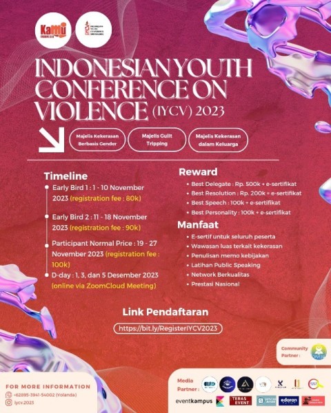 Indonesian Youth Conference on Violence (IYCV) 2023
