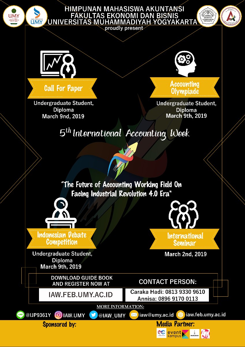 Poster 5th International Accounting Week