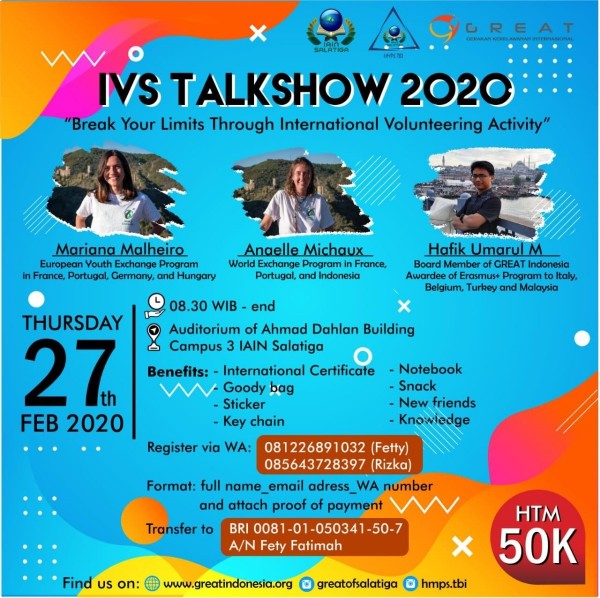 International Volunteering Service  "Break Your Limits Through International Volunteering Service"