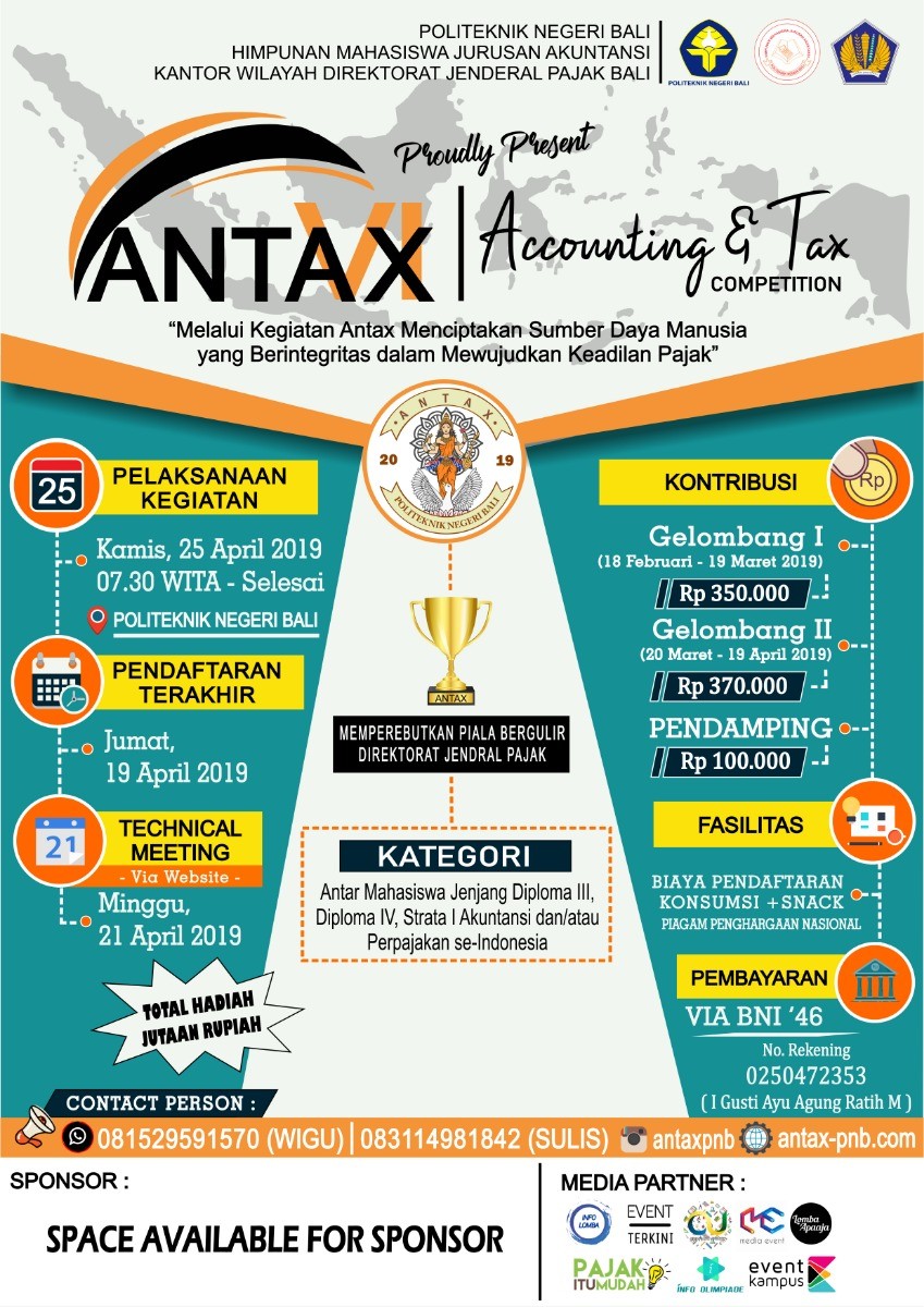 Poster Accounting and Tax Competition VI