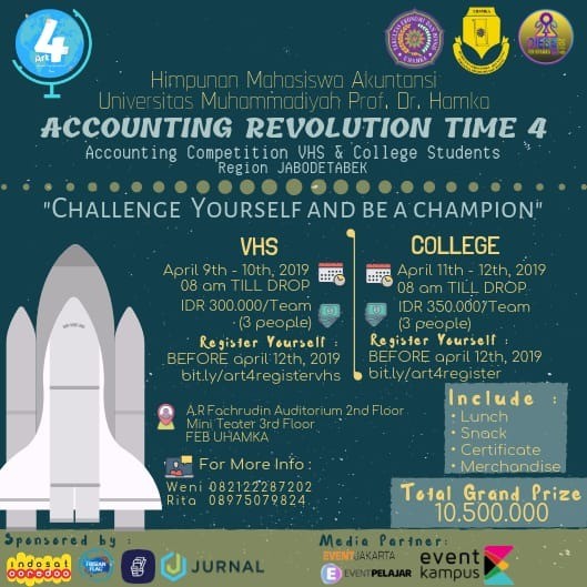 Poster Accounting Revolution Time 4