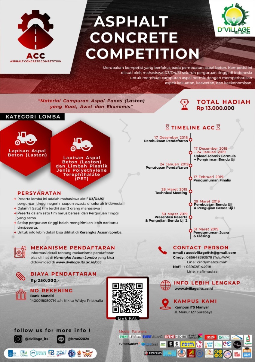 Poster Asphalt Concrete Competition