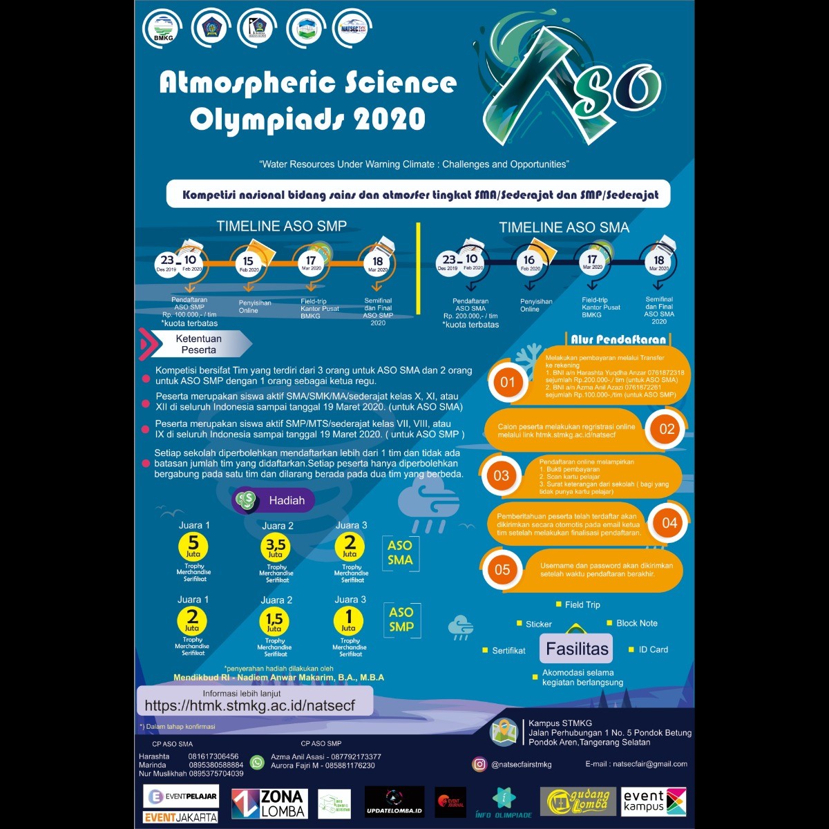 Poster ATMOSPHERIC SCIENCE OLYMPIADS