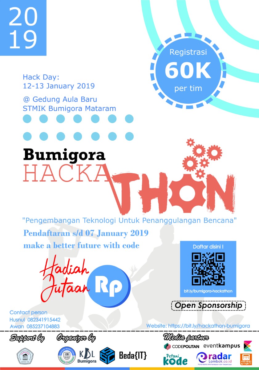 Poster Bumigora Hackathon