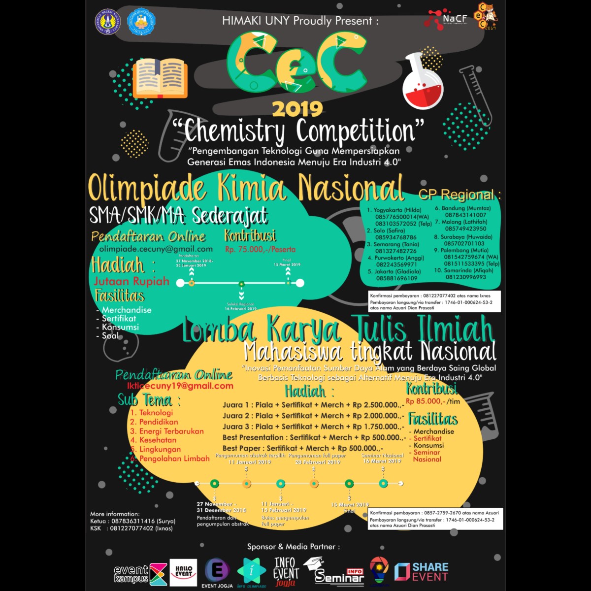 Poster CeC (Chemistry Competition)