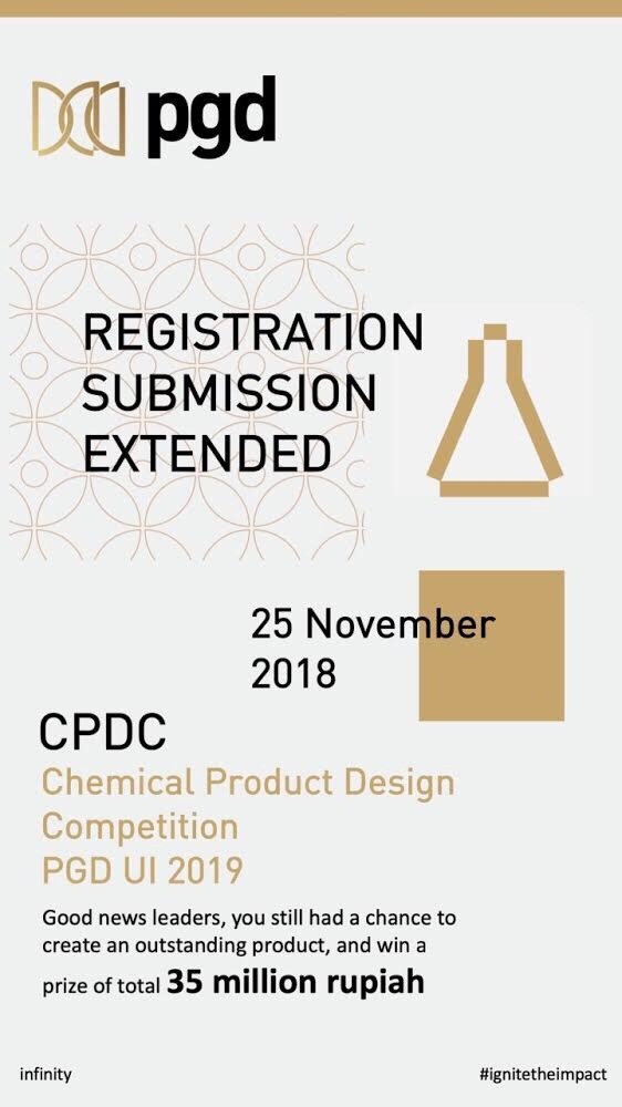 Poster Chemical Product Design Competition