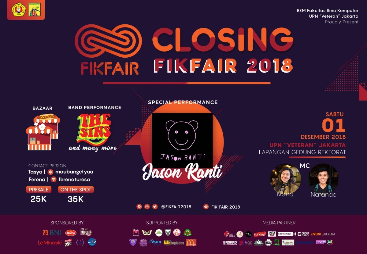 Poster CLOSING FIK FAIR 2018