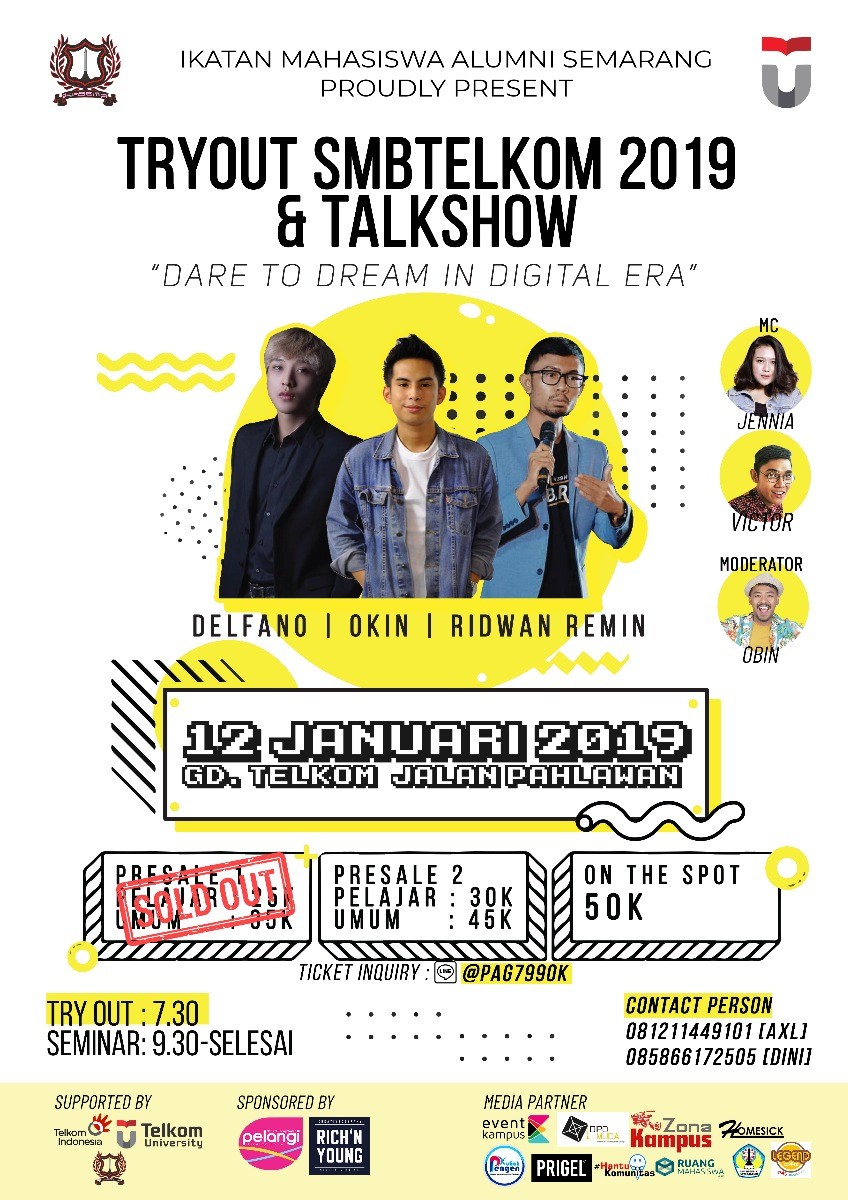 Poster Dear to dream in digital era