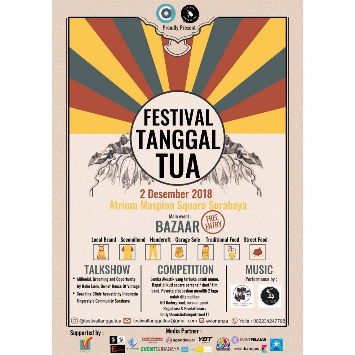 Poster Festival Tanggal Tua