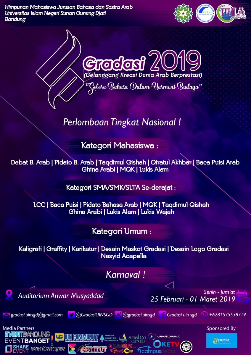 Poster GRADASI 2019