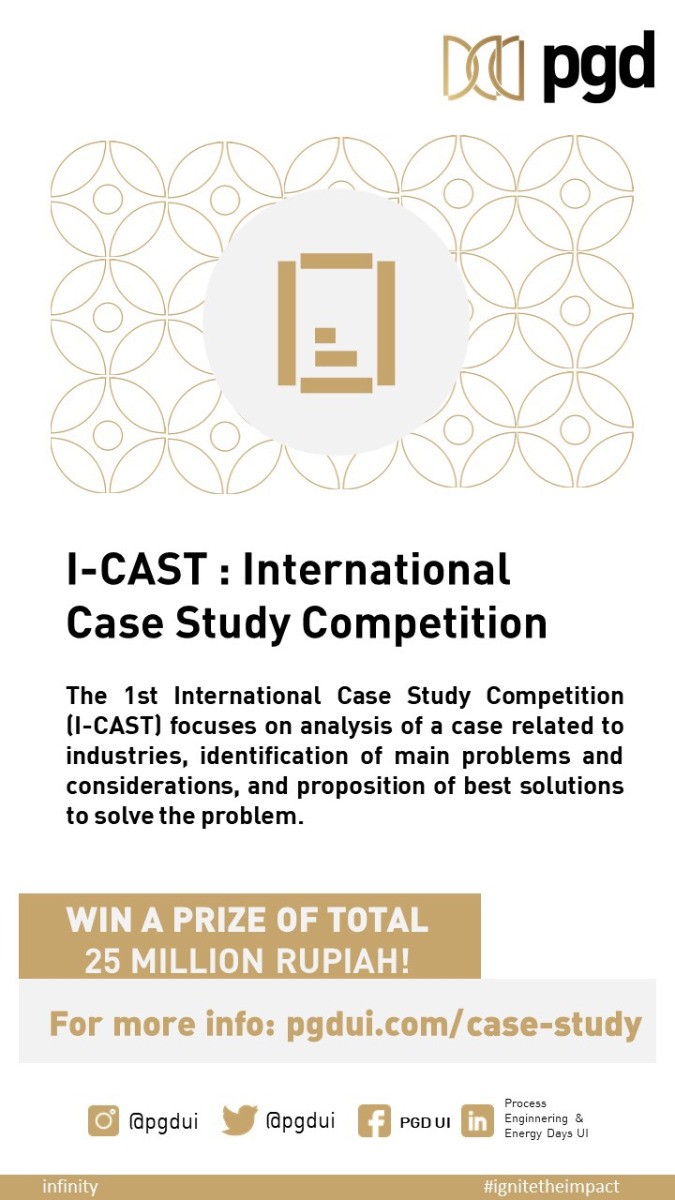 Poster I-CAST : International Case Study Competition PGD UI 2019