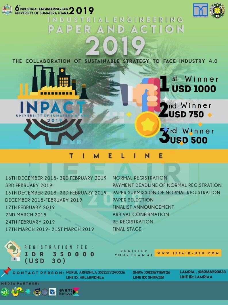 Poster Industrial Paper and Action 2019