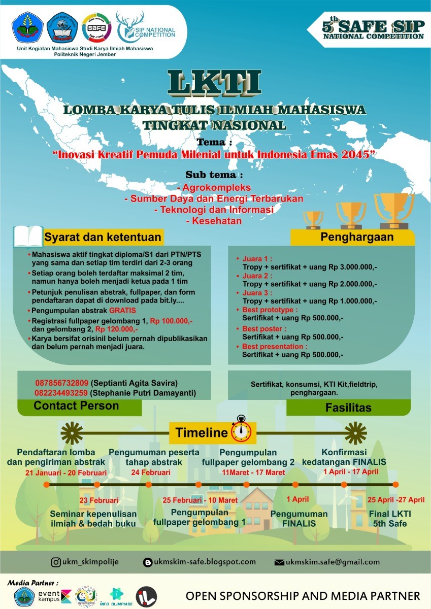 Poster LKTI 5th SAFE SIP National Competition