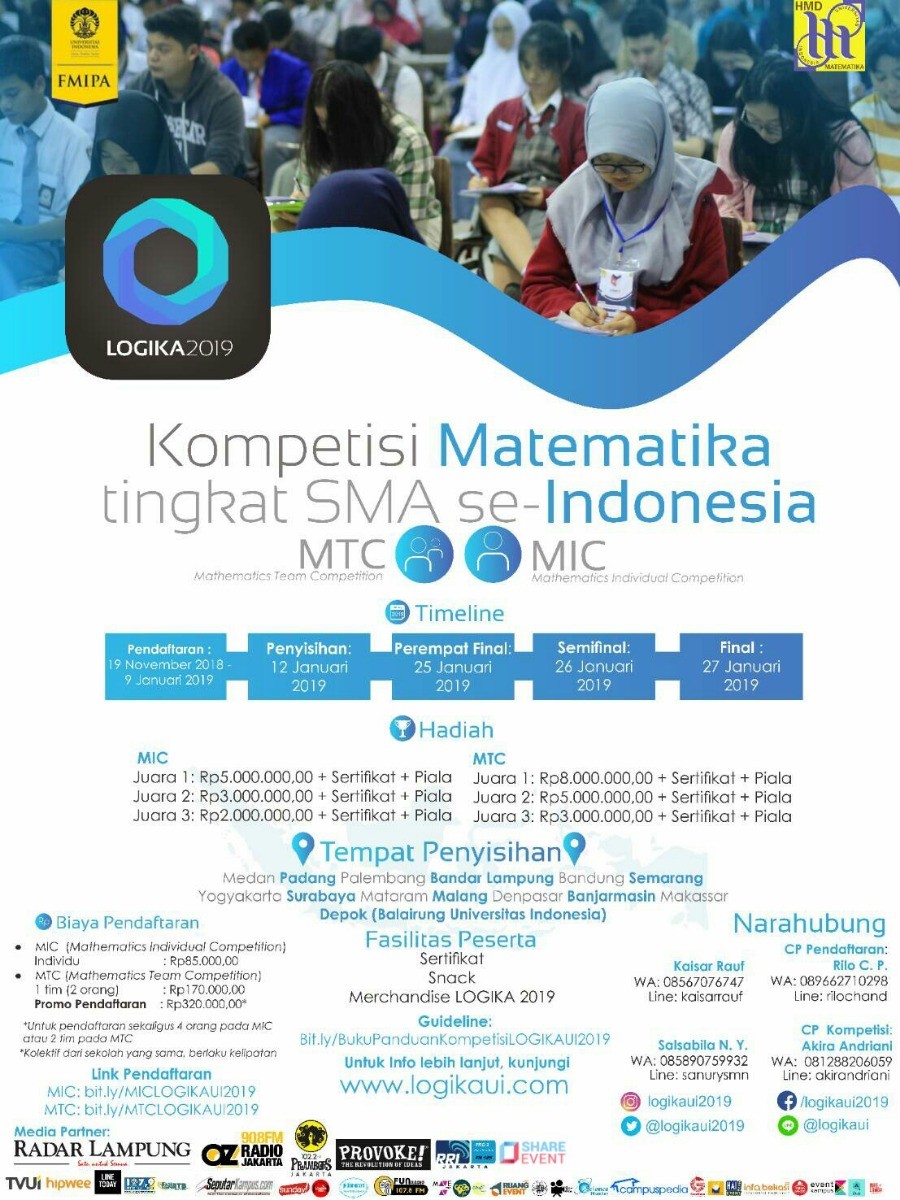 Poster LOGIKA UI 2019