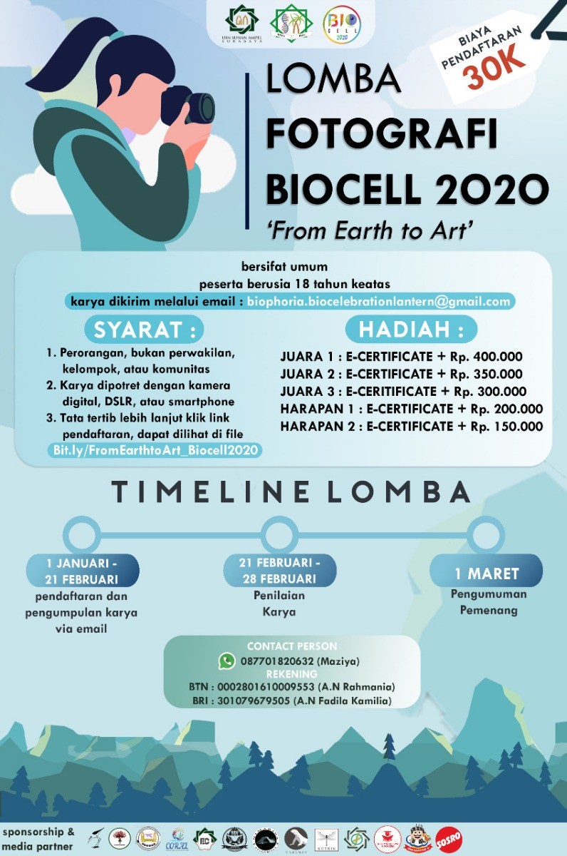 Poster Lomba Fotografi Biocell 2020
