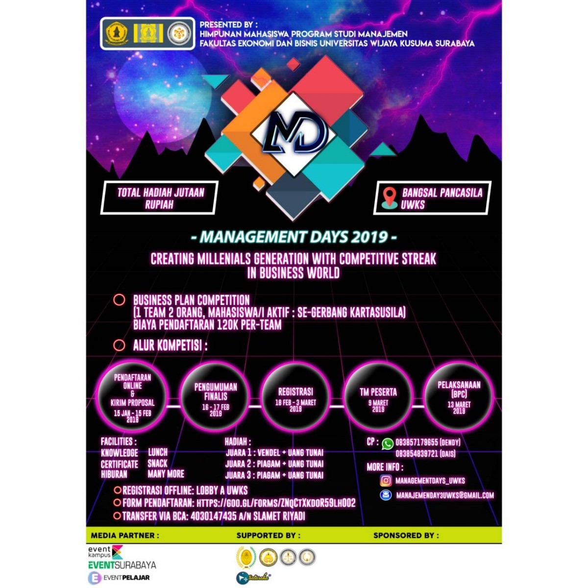 Poster MANAGEMENT DAYS 2019