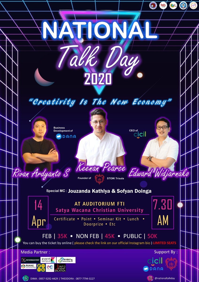 Poster National Talk Day 2020