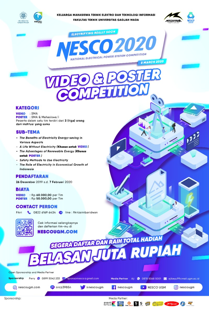 Poster Video and Poster Competition NESCO 2020