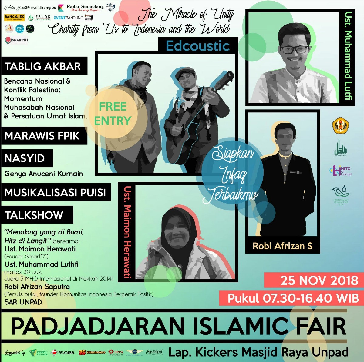 Poster Padjadjaran Islamic Fair 2018