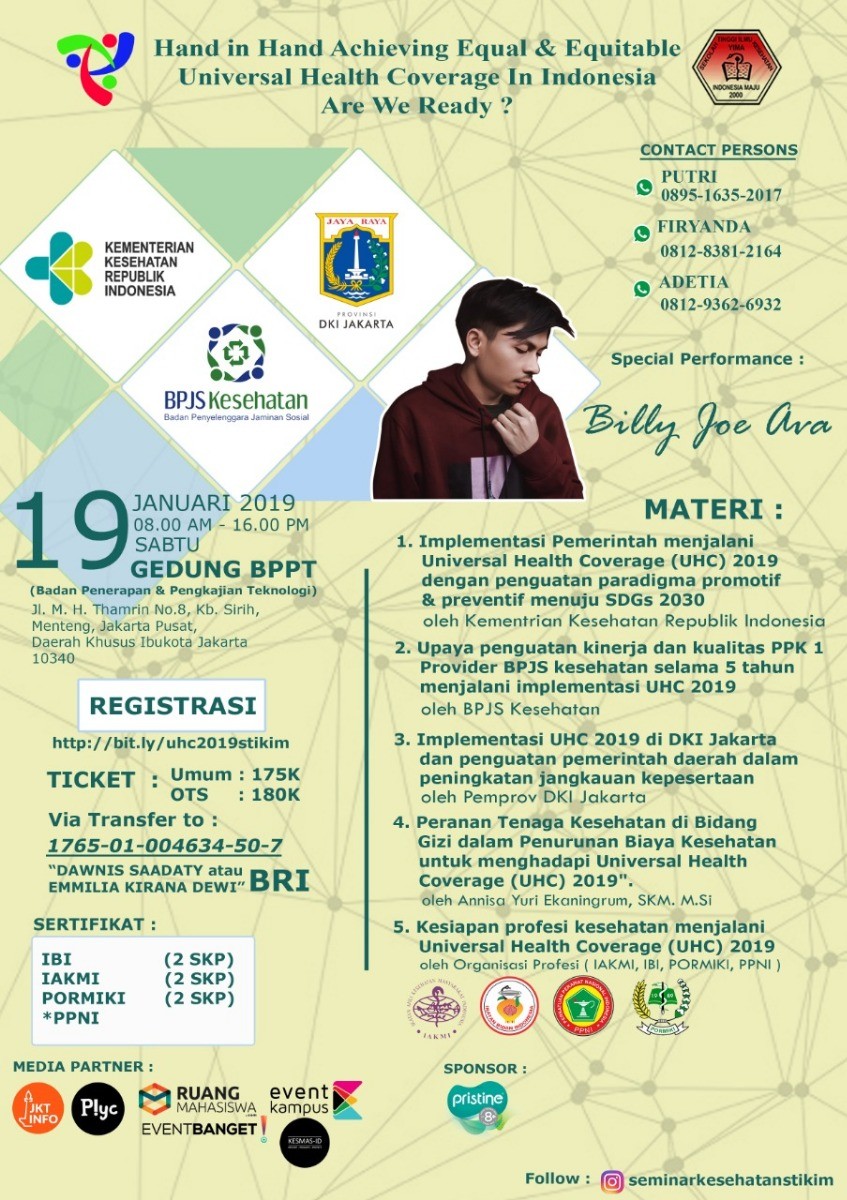 Poster Seminar Kesehatan Nasional