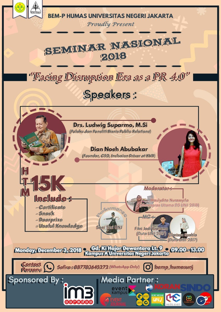 Poster SEMINAR NASIONAL 2018