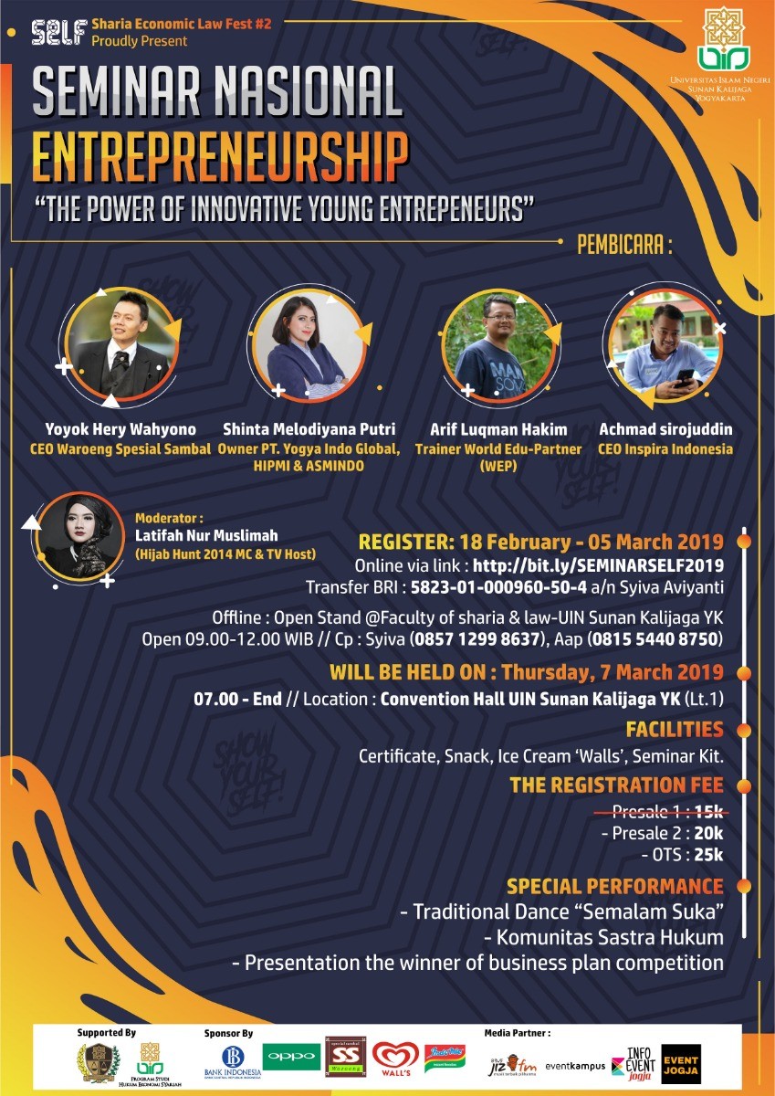 Poster Seminar Nasional Enterpreneurship