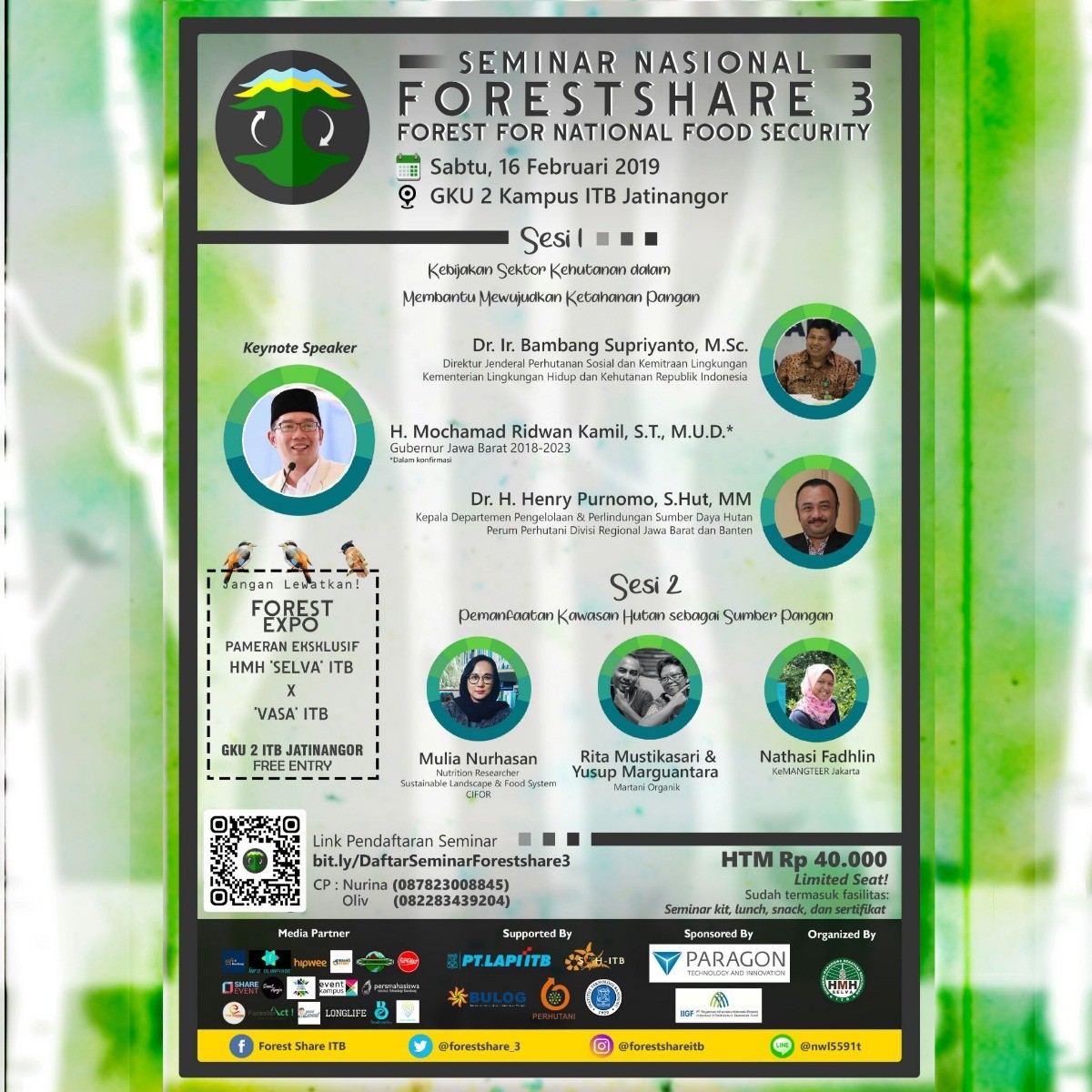 Poster SEMINAR NASIONAL FORESTSHARE 3