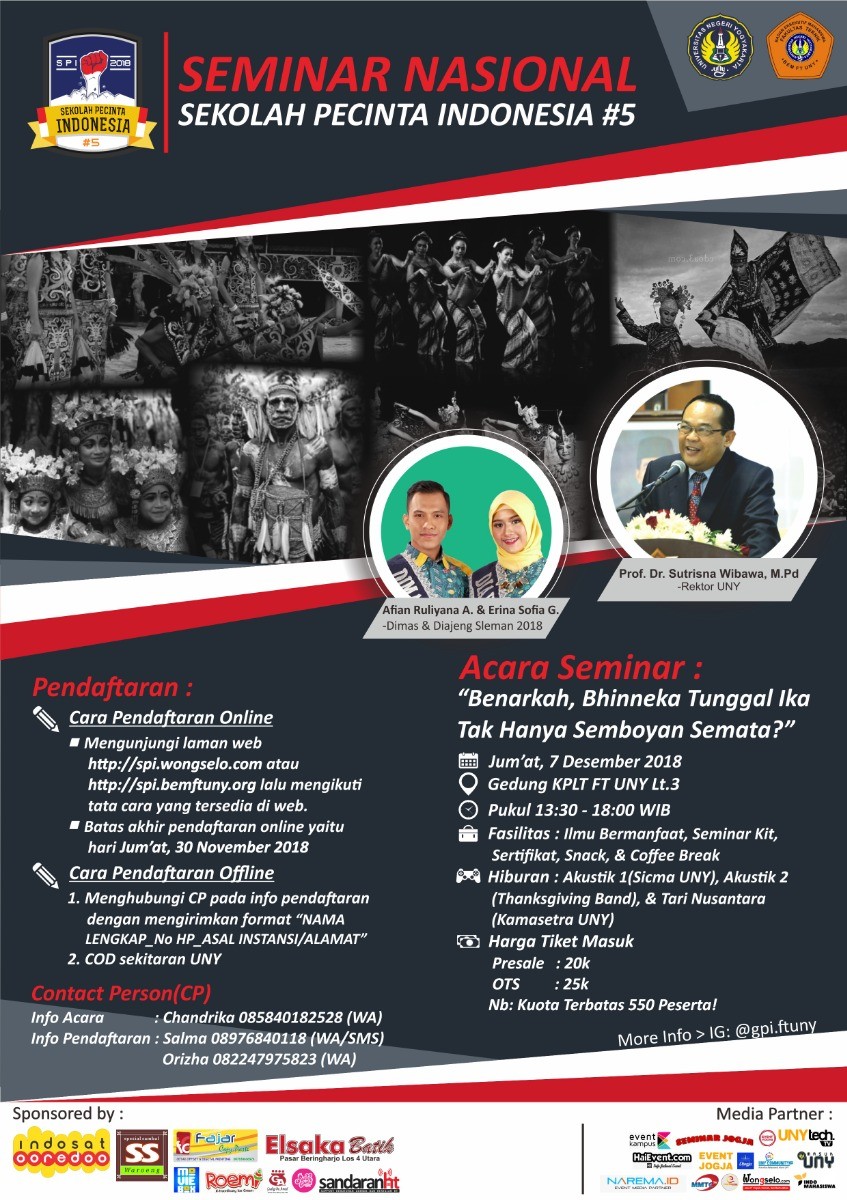 Poster SEMINAR NASIONAL "SPI #5"