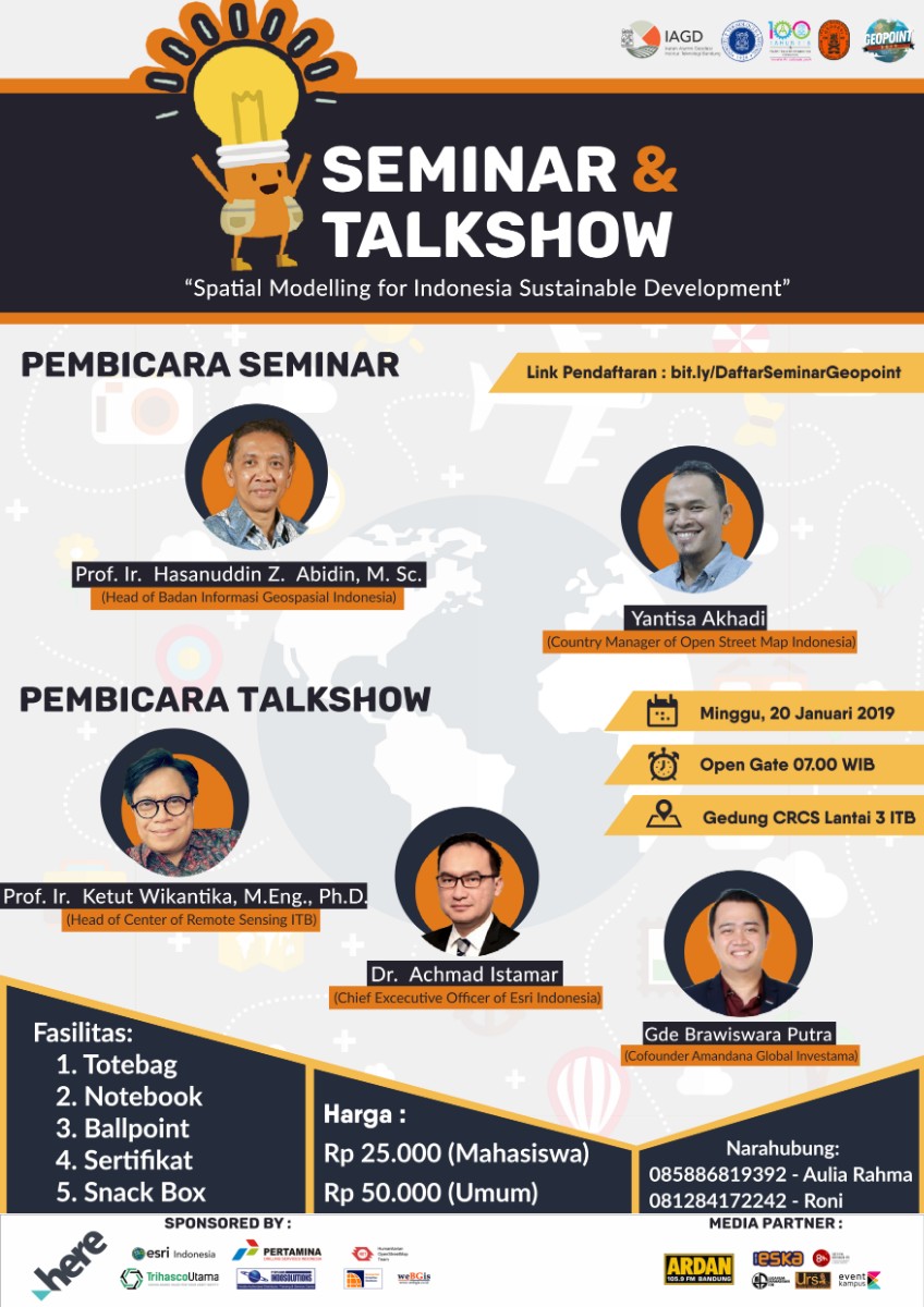 Poster Seminar & Talkshow: Geopoint 2019