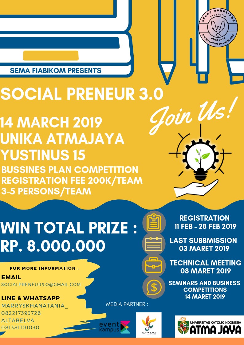 Poster Social Preneur 3.0