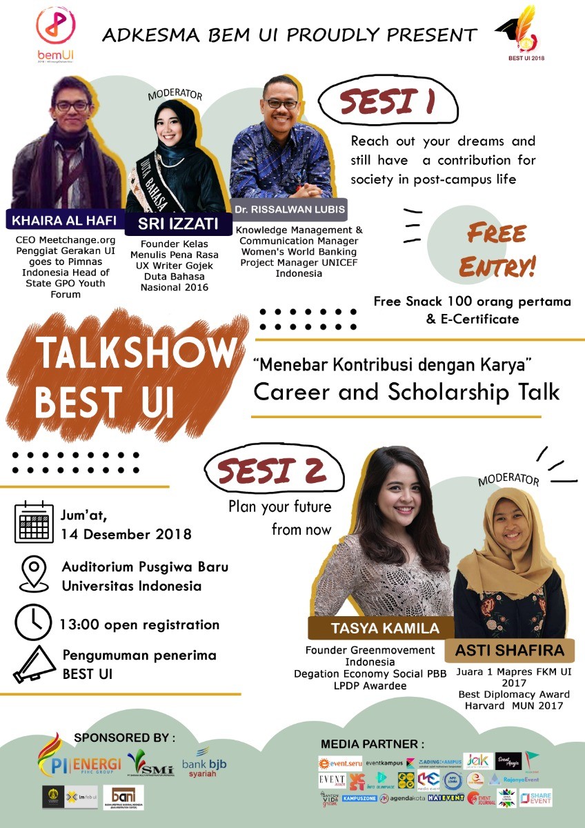 Poster Talkshow BEST UI