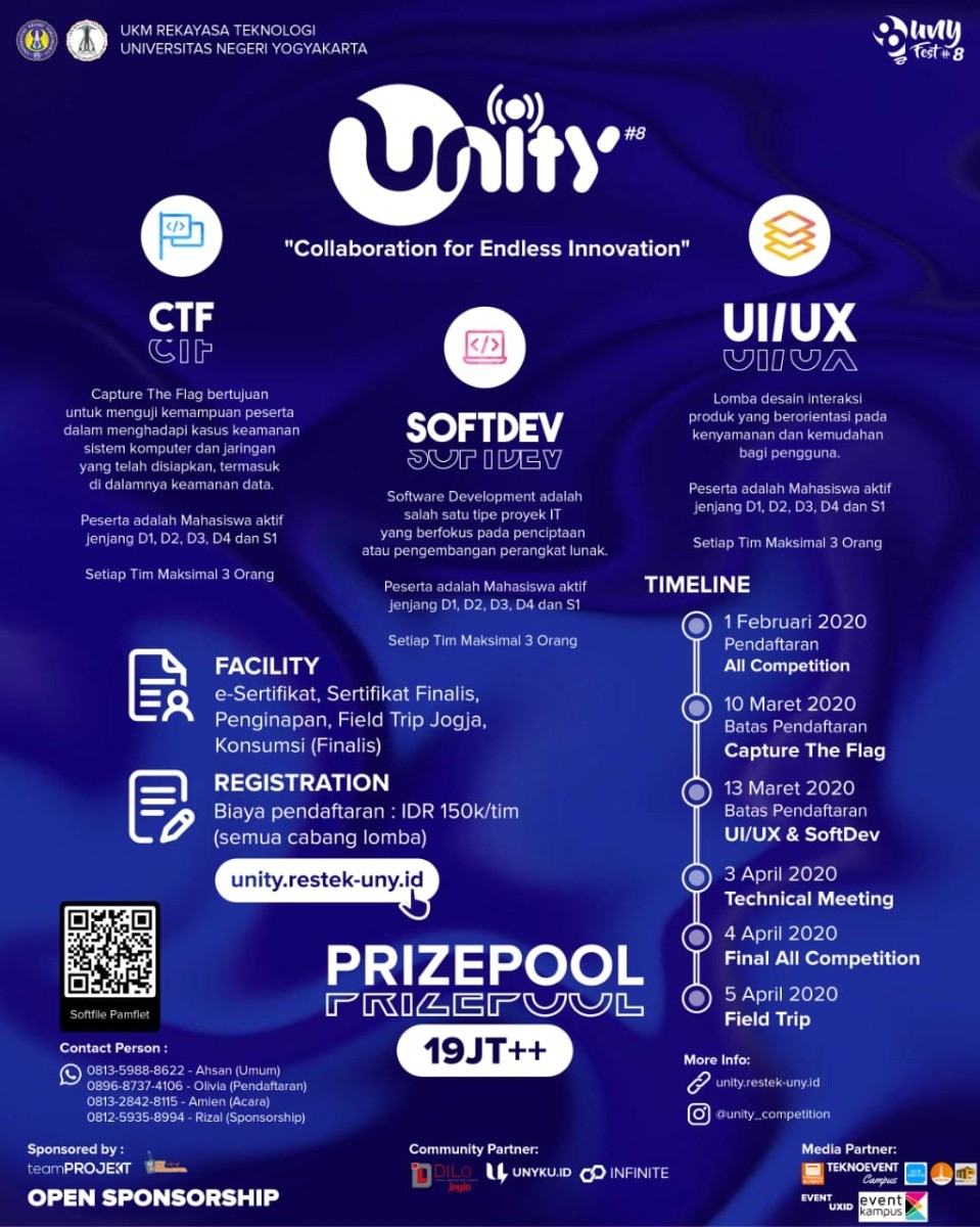 Poster UNITY Competition 2020 #8