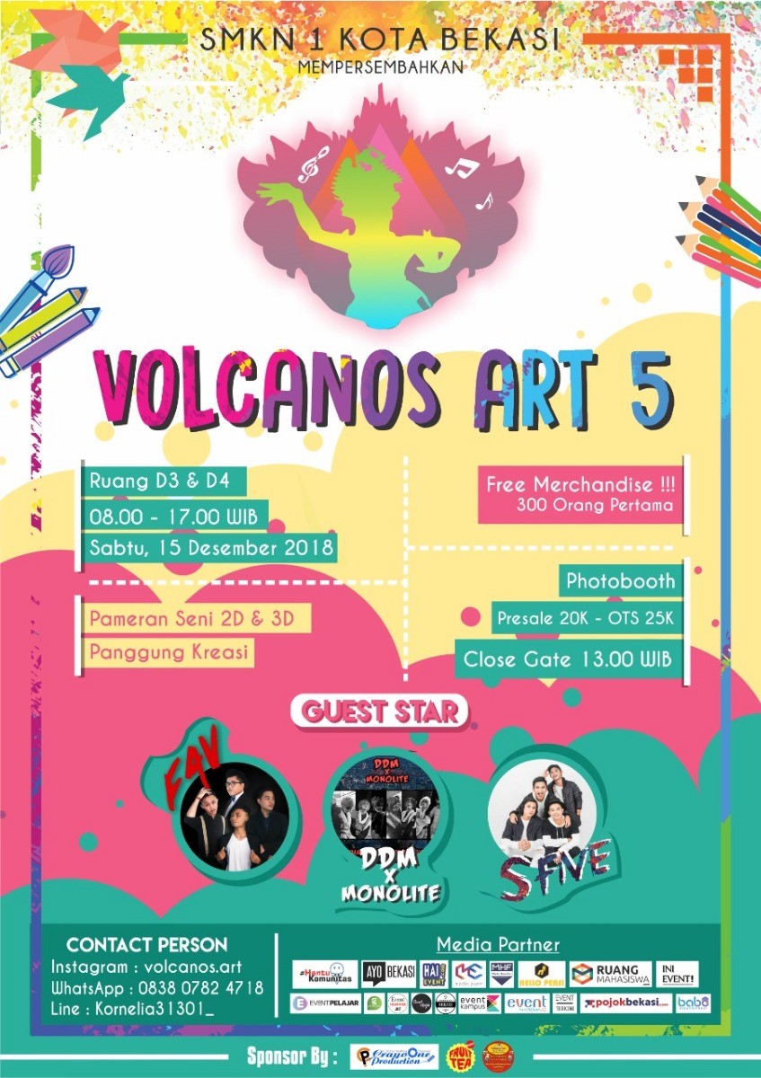 Poster Volcanos Art 5