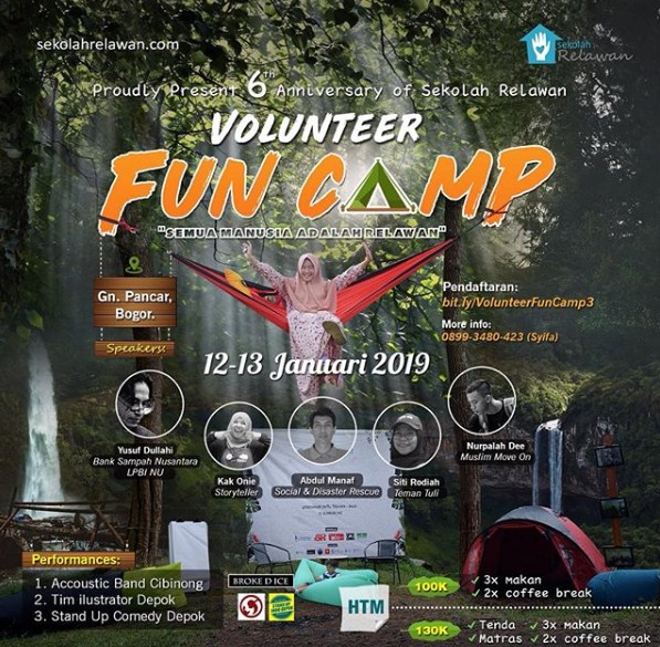 Poster Volunteer Fun Camp