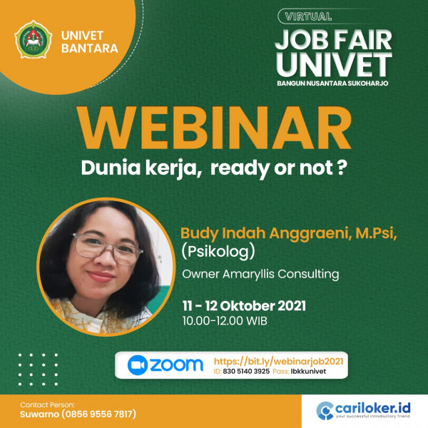WEBINAR Dunia Kerja