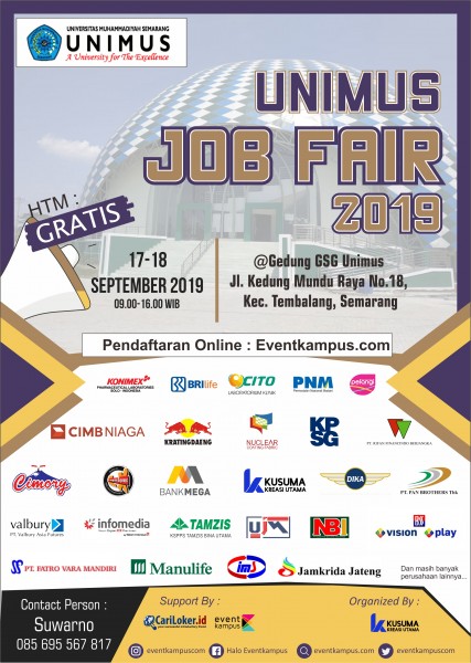 UNIMUS Job Fair 2019