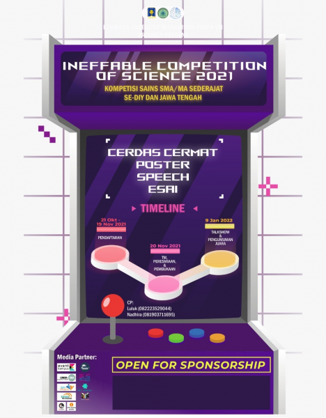 Lembaga Eksekutif Mahasiswa FMIPA UII   📍Proudly present📍     📢 Ineffable Competition of Science 2021 📢