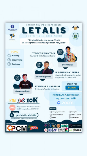 [LET'S TALK BUSINESS : Instagram Marketing yang Efektif]