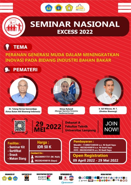 📣HIMATEMIA FT UNILA PROUDLY PRESENT📣    🔥EXCESS 2022🔥