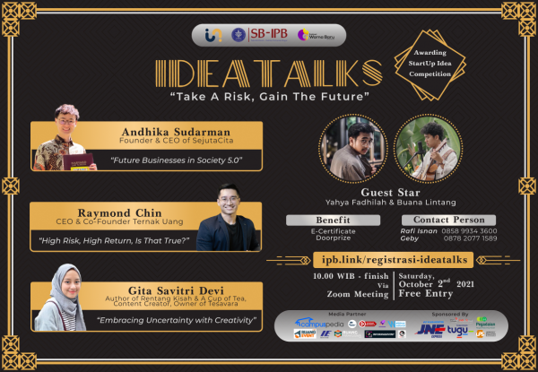 ☄️IDEATALKS 2021 IS COMING☄️