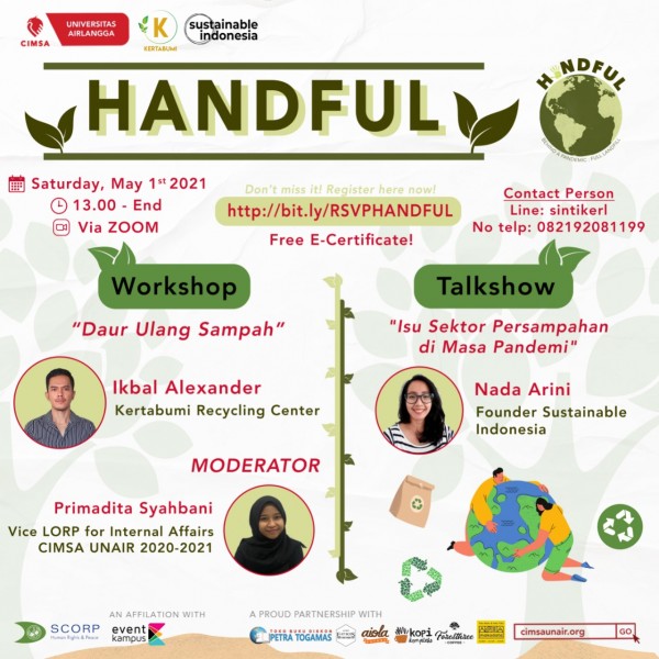 HANDFUL : BEHIND A PANDEMIC FULL LANDFILL